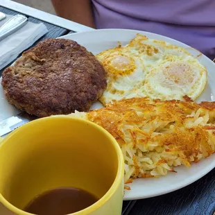 Sausage Patty Breakfast