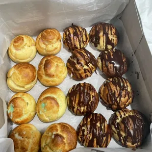 12-16 puffs half drizzle