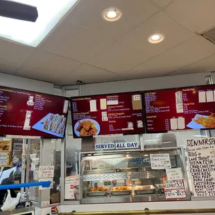 menus and prices