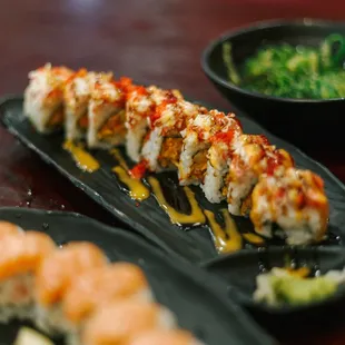 Flamingo roll, really good!