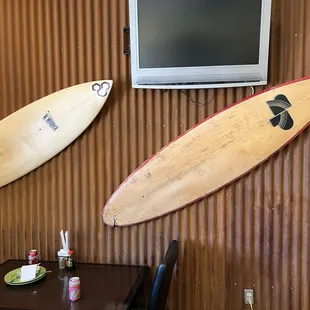 sushi and sashimi, interior