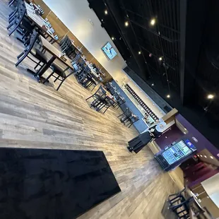 Interior on entry