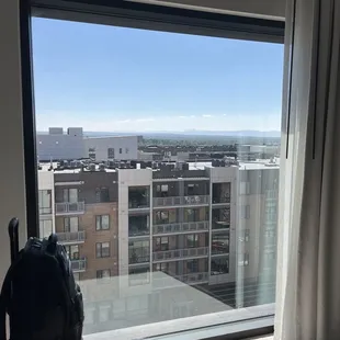 View from our room on the 6th for