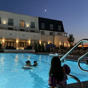 They have nightly swim hours!