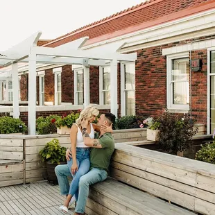 Rooftop patio  (photos by @lindenmckay)