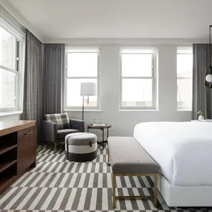 Views for days in the spacious corner king guest rooms.