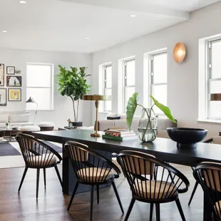 Guests check-in on the 24th floor penthouse level with amazing views of downtown Fort Worth.