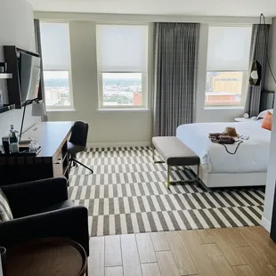 My room on the 21st floor.