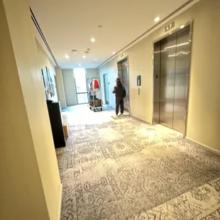 Hotel corridor