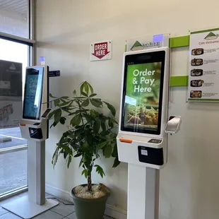 Ordering kiosk