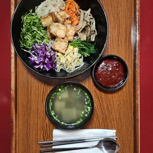 tofu bibimbap