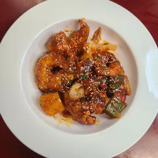 fried chilli shrimp