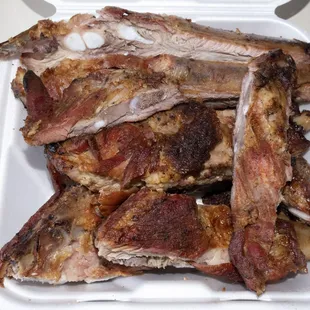 Rack pork ribs