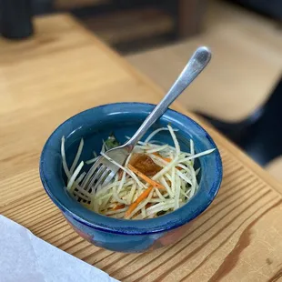 Green Tofu Papaya Salad