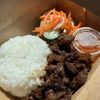 Grilled Pork Rice Bowl (cm tht nng)