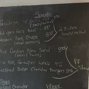 Lunch Specials July 5th