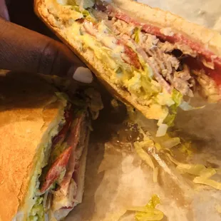 Cuban Sandwich with everything. REALLY good.