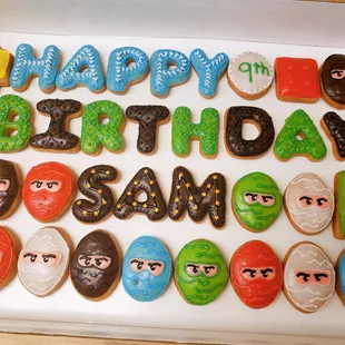 Lego Ninjago donuts