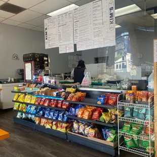 a view of the deli counter