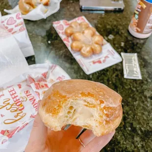 Cream Cheese Filled Donut