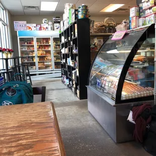 Carry out and a shop