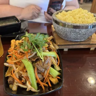 Beef and stir fry