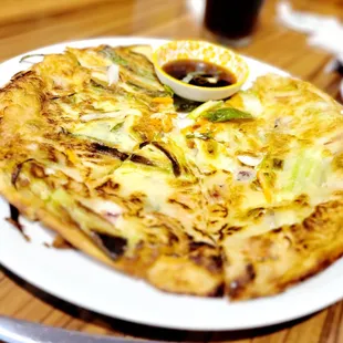 a plate of food