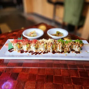 Crispy tuna roll