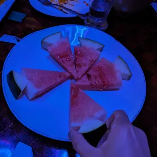 Complimentary FRUIT that's so Korean