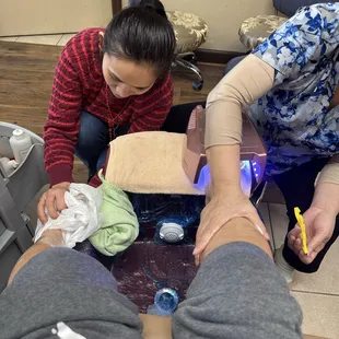 Two for the price of one! Great treatment!!