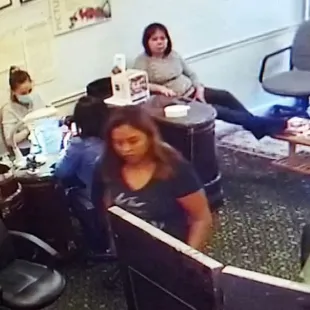 These two females one black one hispanic ran without paying, this business here for 25 years, sad