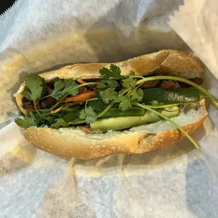 Grilled Pork Bánh Mi