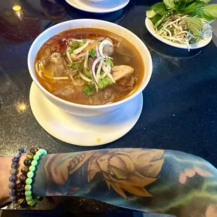 Bun Bo Hue!! Perfect spice level