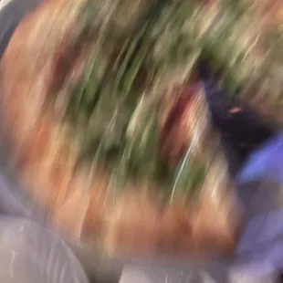 Charcuterie pizza