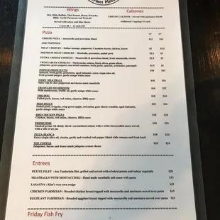 Menu side A