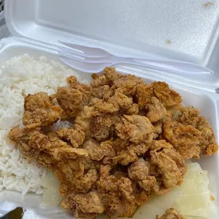 Salt crispy chicken