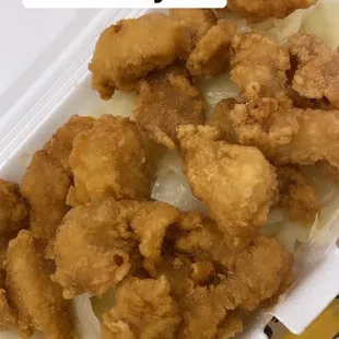 The best fried fish! This one is a double order.