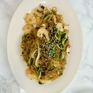 Seafood Japchae (해물 잡채)