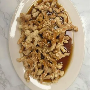 Sweet and Sour Pork (탕수육)