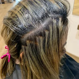 Kim did a very terrible job on my hair. Paid $295 for this