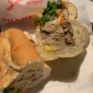 Charbroiled Chicken Banh Mi