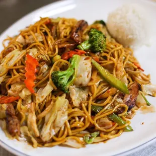 Chicken Yakisoba