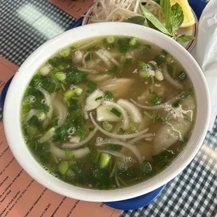 Chicken &amp; Shrimp Noodle Soup ~ $13.50