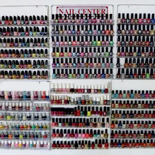 Tons of polish colors