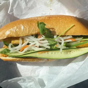 Tofu Bahn Mi