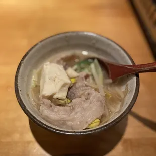 Kurobuta Pork Belly Nabe(For 1)
