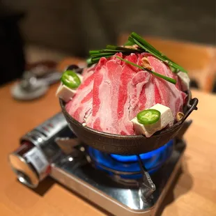 Kurobuta Pork Belly Nabe(For 1)