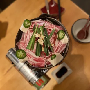 Kurobuta Pork Belly Nabe(For 1)