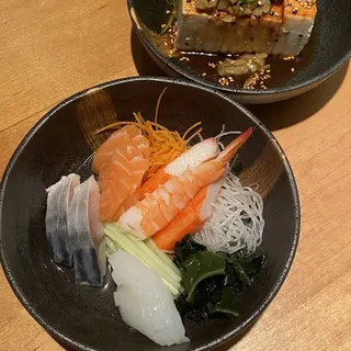 Spicy hiyayakko