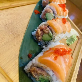 Yuzu salmon roll